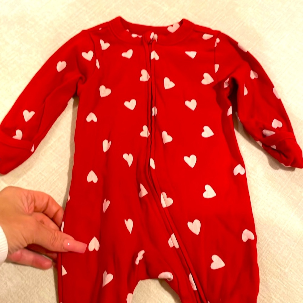 Hearts onesie